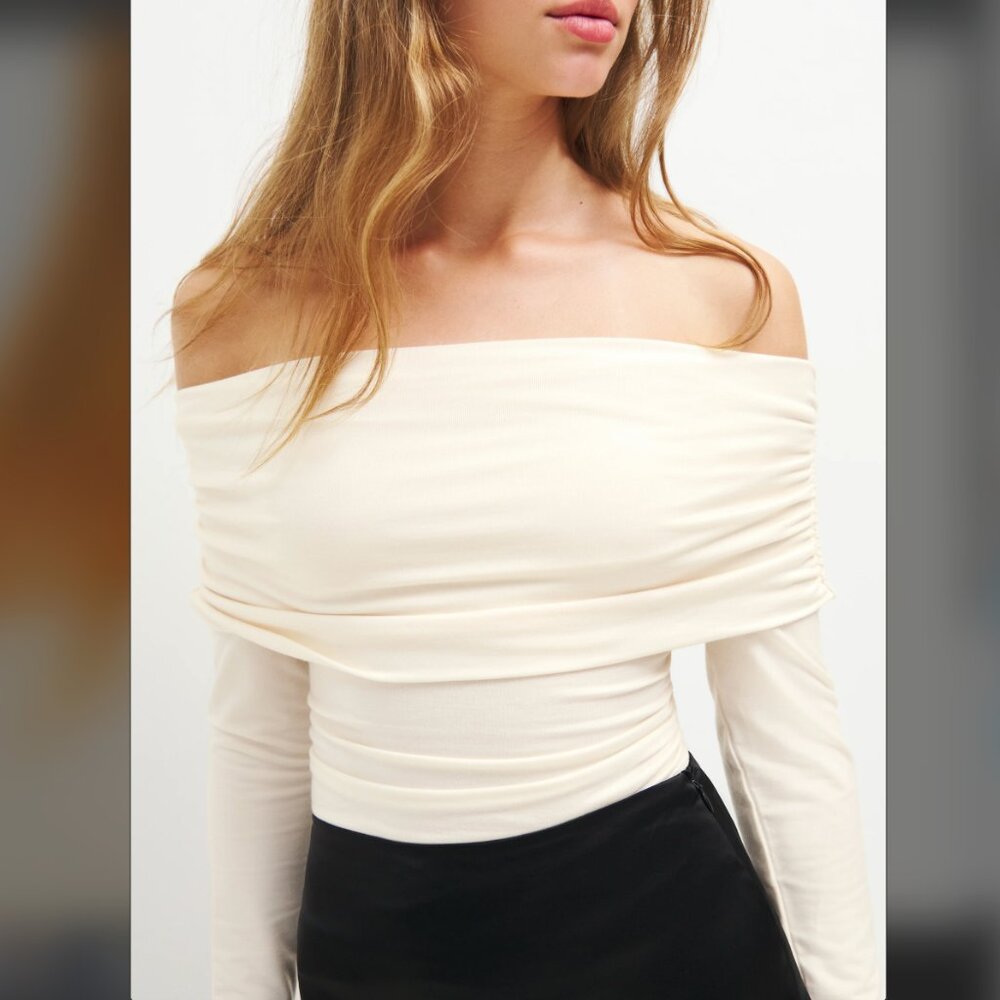REFORMATION FLORENTINA KNIT TOP - NEW